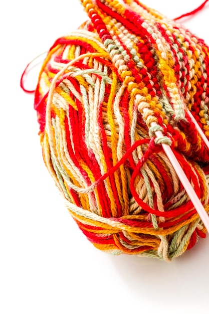 Haft: zbliżenie włosia nitki